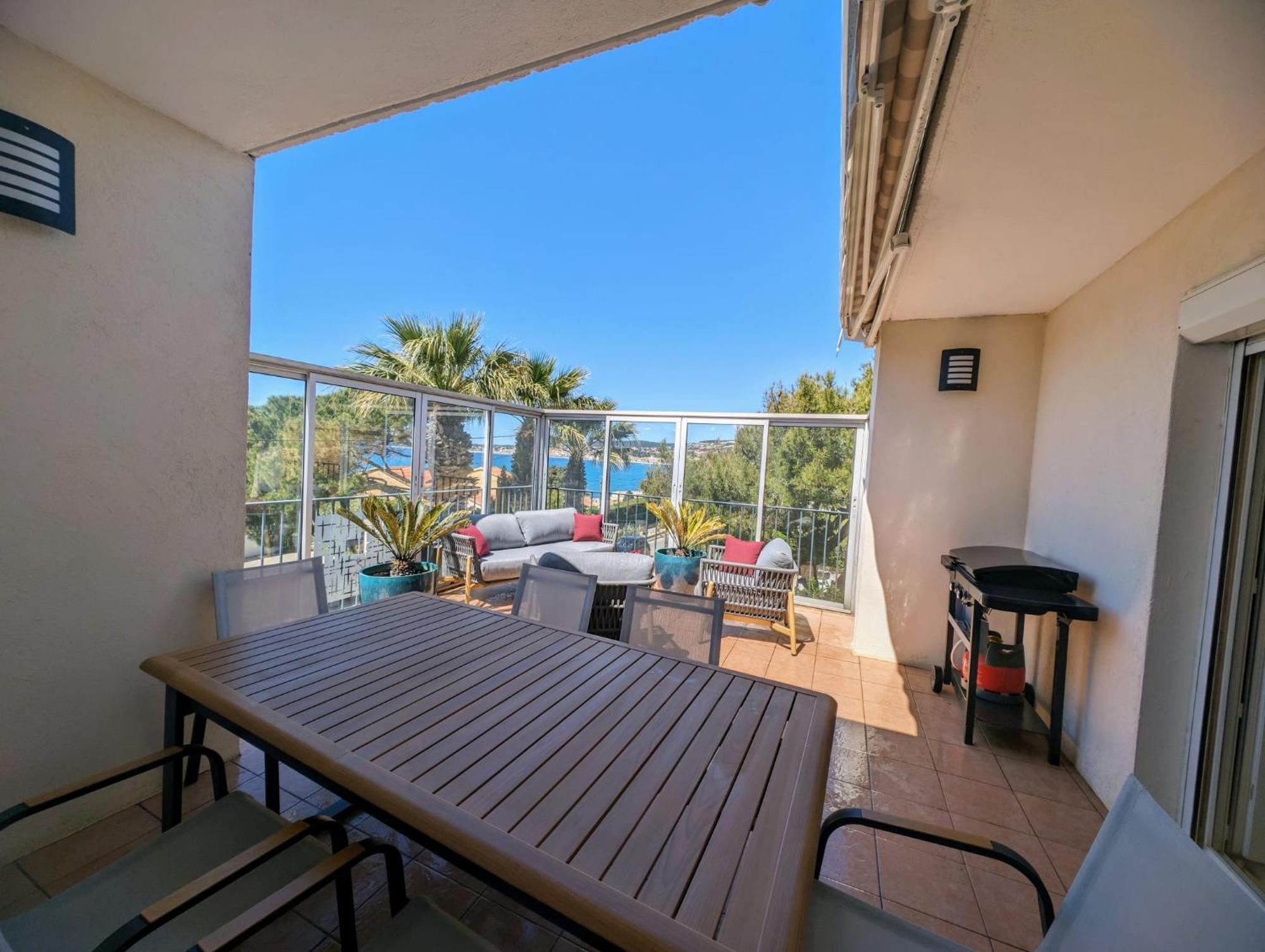 Vue Mer Grande Terrasse Plage A 2 Min A Pieds Sanary-sur-Mer Exteriér fotografie